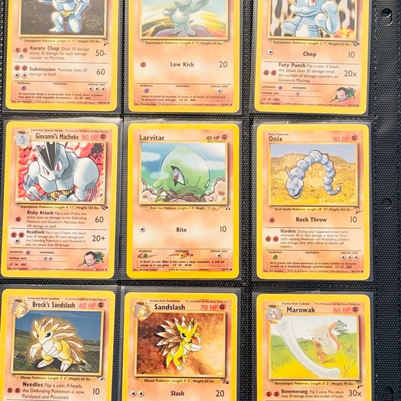 TOTAL OF 119–Pokemon TGC   Card Collection 1995 All In Mint Condition - Picture 6 of 16